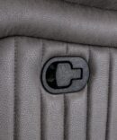 CONTEMPORARY MANUAL MOTION SET IN A GREY POLYESTER FABRIC.