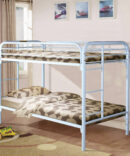Twin metal bunk bed