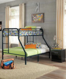 Twin/Full metal bunk bed