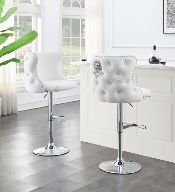 VELVET BAR STOOL (PRICE PER STOOL)