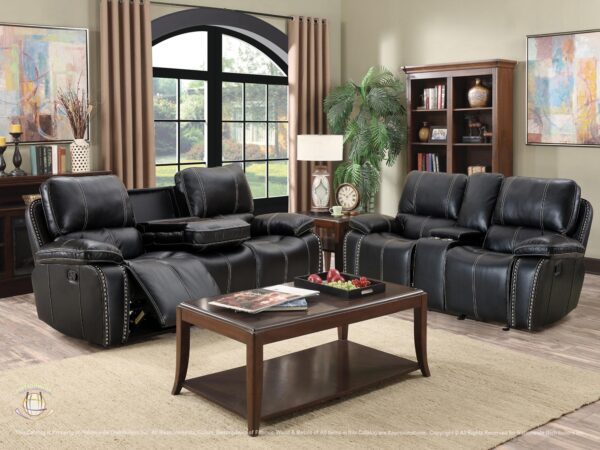 BLACK GLINDER RECLINER