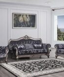 TRADITIONAL GREY CHAIR FOR LIVING ROOM