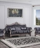 TRADITIONAL GREY CHAIR FOR LIVING ROOM